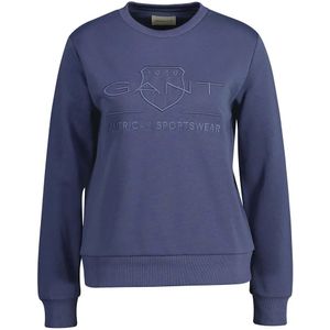 Gant - Tonal Archive Shield - Sweatshirt - Blauw