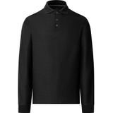 Hackett - HM5500012 - Polo - Donkergroen - Lange Mouwen - Katoen