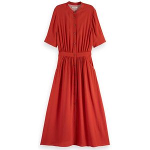Scotch & Soda 177252 Jurk Met Korte Mouwen