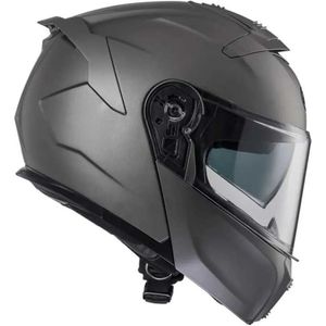 Premier Helmets - 23 Legacy GT U17BM - Modulaire Helm - Zilver - Pinlock Inclusief