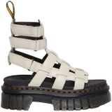 Dr. Martens - Ricki Nappa Lux - Leren Platform Gladiator Sandalen - Room/Grijs