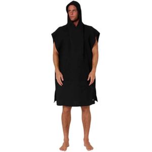 Ocean & Earth Waffle Hooded Poncho