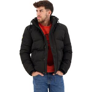 Superdry Everest Short Puffer Jacket Zwart 2XL Man