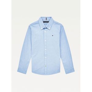 Tommy Hilfiger Kids Oxford Overhemd Met Lange Mouwen