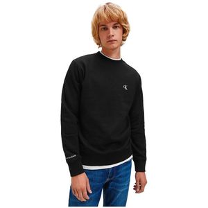 Calvin Klein Jeans Cotton Blend Crew Sweatshirt Groen XS Man