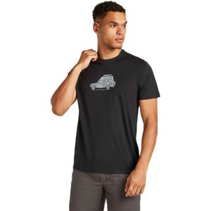 Icebreaker - Merino 150 Tech Lite Cosy Camper - T-shirt - Groen - 100% Merinowol