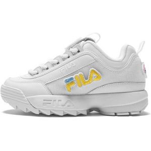 Fila Disruptor Patches Trainers Wit EU 36 Vrouw