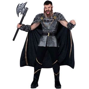 Viving Costumes Viking Boss L Tunic. Layer. Coverbotes And Mancos Man Custom Zwart L