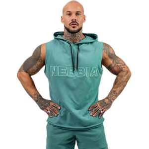 Nebbia Sleeveless Iron Beast Hoodie