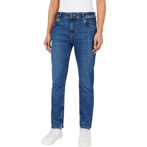 Pepe Jeans Pl204591 Tapered Fit Jeans Blauw 26 / 30 Vrouw