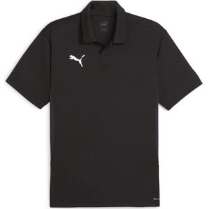 Puma Individual Short Sleeve Polo Zwart XL Man
