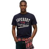 Superdry - Athletic Relaxed Fit - T-shirt - Korte Mouwen