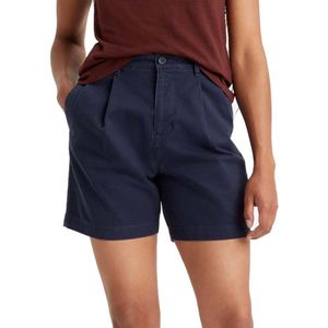 Dockers Pleated Original Shorts Blauw 28 Vrouw