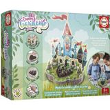 Educa Borras 3d Dream Gardens 2 In 1 Castle Interactive Board Game Veelkleurig