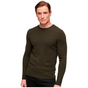 Superdry Essential Slim Fit Crew Neck Sweater Groen S Man