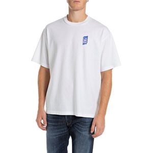 Replay M6992.000.23454 Short Sleeve T-shirt Wit 2XL Man