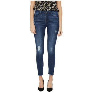 Noisy May Lucy Normal Waist Ankle Az085mb Jeans Blauw 25 / 32 Vrouw