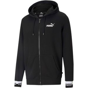 Puma Amplified Full Zip Sweatshirt Zwart M Man