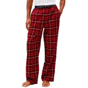 Tommy Hilfiger - Um0um03589 - Pyjamabroek - Blauw - Flanellen