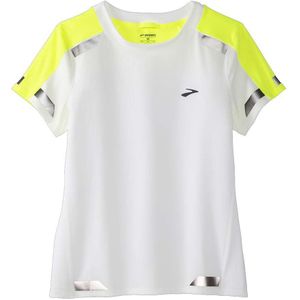 Brooks Run Visible Short Sleeve T-shirt Wit XS Vrouw