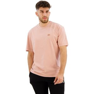 Lacoste Th8312 Short Sleeve T-shirt Roze L Man