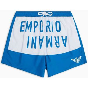Emporio Armani 4r424 Swimming Shorts Blauw 46 Man
