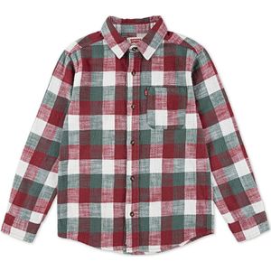 Levi's - LVB BUFFALO CHECK FLANNEL - Overhemd - Rood - Lange Mouwen