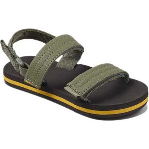 Reef Little Ahi Convertible Jongens Slippers - Brown/Olive.