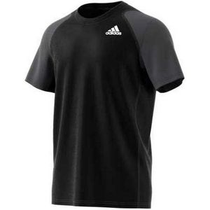 Adidas Badminton Club Short Sleeve T-shirt Zwart M Man