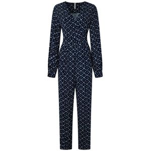Pepe Jeans - PL230437 - Jumpsuit - Marineblauw - Lange Mouwen - Casual