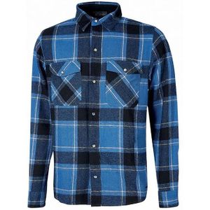 U-Power - Werkshirt - Geruit - Flanel - Langemouwen - Regular Fit