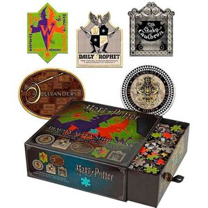 Noble Collection Harry Potter Diagon Alley Shop Signs Puzzle 200 Pieces Veelkleurig 1000