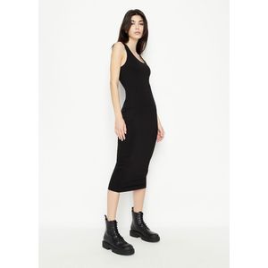 Armani Exchange 8nyacm_yj8zz Sleeveless Dress Zwart XL Vrouw