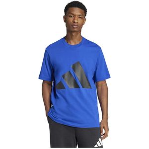 adidas - T-shirt - Zwart - Katoen - Normale Pasvorm
