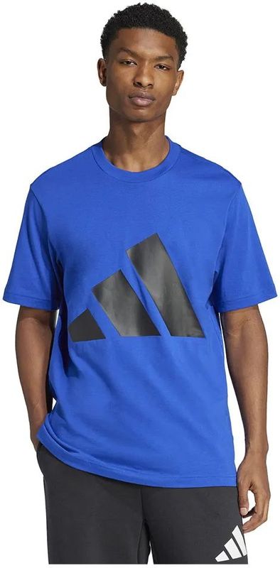 adidas - T-shirt - Zwart - Katoen - Normale Pasvorm