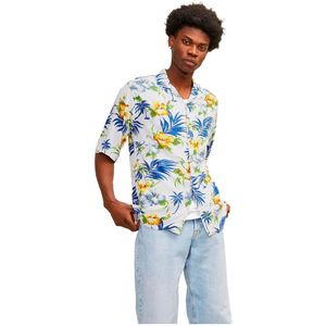 Jack & Jones 12248408 Ejeff Aop Resort Overhemd Met Korte Mouwen