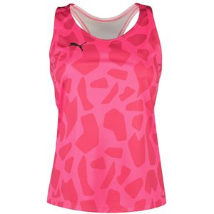 Puma Teamliga Graph Sleeveless T-shirt Roze S Vrouw
