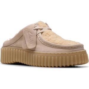 Clarks - Torhill Mule - Beige - Leren Klompen - Casual