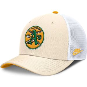 Nike Mlb Oakland Athletics Dri-fit Rise Structured Truckercap