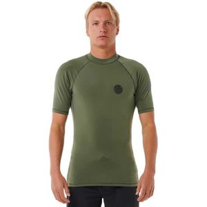 Rip Curl Icons Upf Brushed Rashguard Met Korte Mouwen