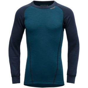 Devold Of Norway Duo Active Merino Long Sleeve T-shirt Blauw 12 Years Jongen