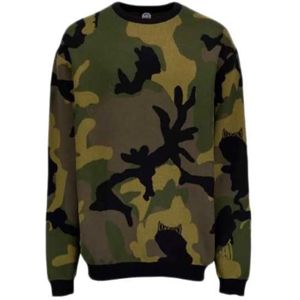 Independent Crew Span Camo Knit Trui