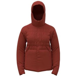 Jas Odlo Women Jacket Insulated Ascent S-Thermic Hooded Ketchup