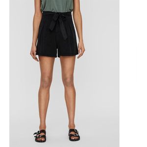 Vero Moda High Waist Loose Summer Shorts Zwart XL Vrouw