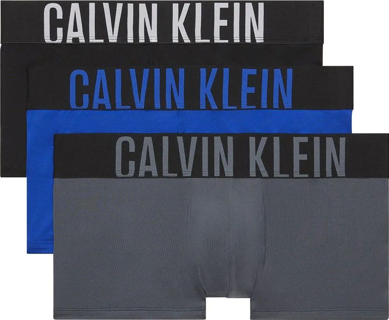 Calvin Klein - 000nb3611a - Boxershorts - Verpakking van 3 - Low Rise - Microvezel