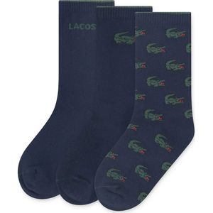 Lacoste Kids Croc Crew Sokken 3 Paren