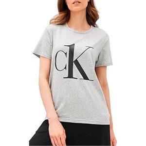 Calvin Klein Qs6436e Short Sleeve T-shirt Grijs M Vrouw