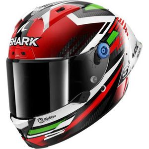 Shark - Aeron-GP FIM Racing - Integraalhelm - Carbon/Rood/Groen