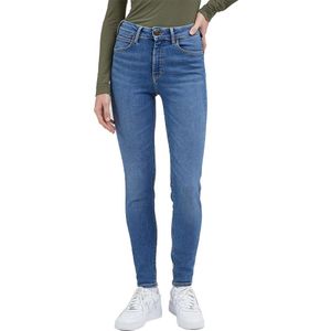 Lee Forever Skinny Fit Jeans Blauw 26 / 33 Vrouw