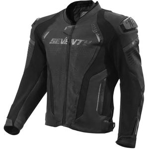 Seventy Degrees Sd-jl24 Spoiler Geperforeerd Leer Jas
